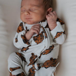 Bamboo Zip Pajamas | Tigers