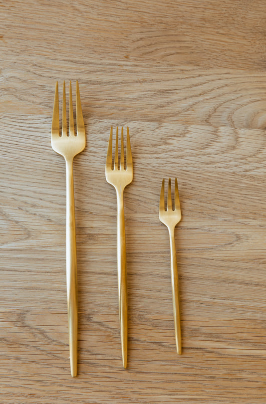 Gold Fork | Minimalist Flatware