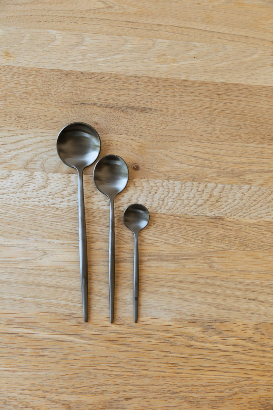 Black Spoon | Minimalist Flatware