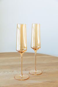 Amber |  Classic Champagne Flute