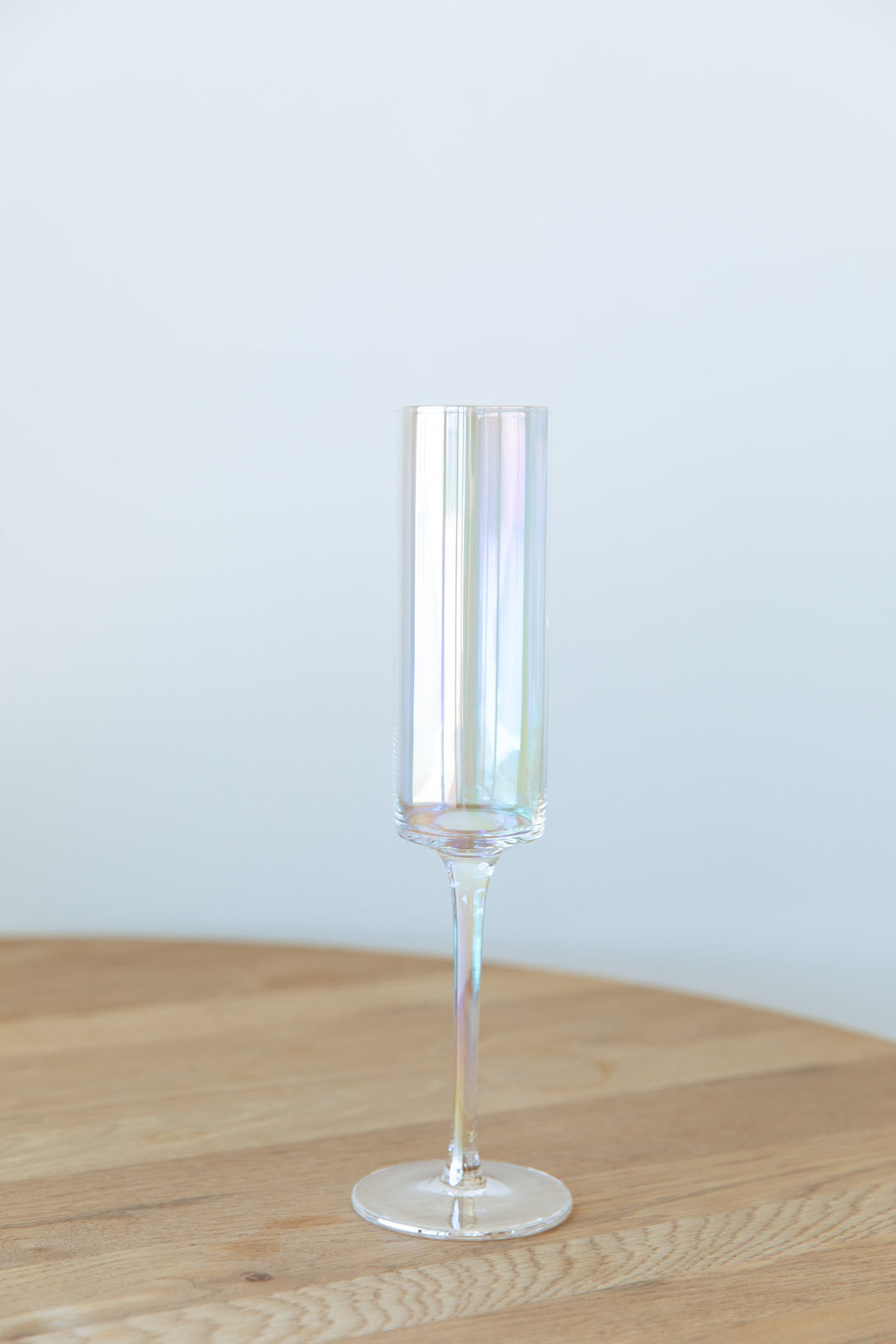 Iridescent | Cylinder Champagne Flute