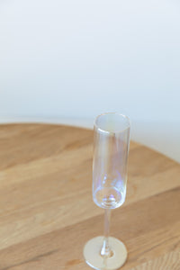 Iridescent | Cylinder Champagne Flute