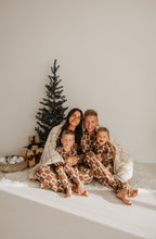 Load image into Gallery viewer, Gingerbread Checkerboard  | Family Bamboo Pajama Collection