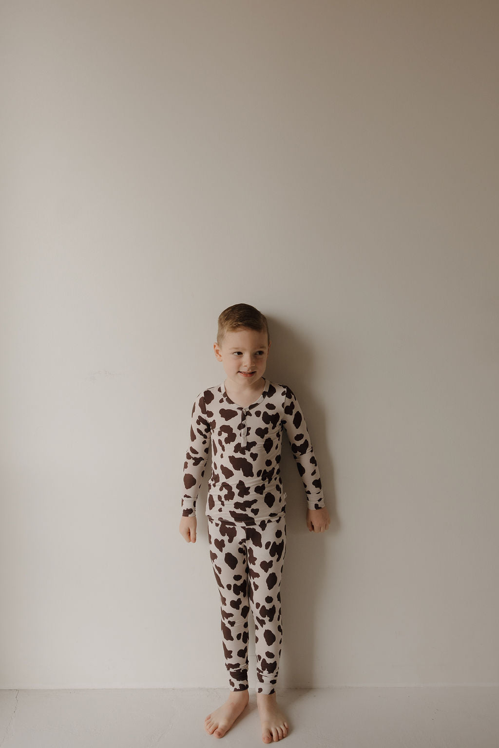 Bamboo Two Piece Pajamas Moo