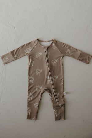 Bamboo Zip Pajamas | Highland
