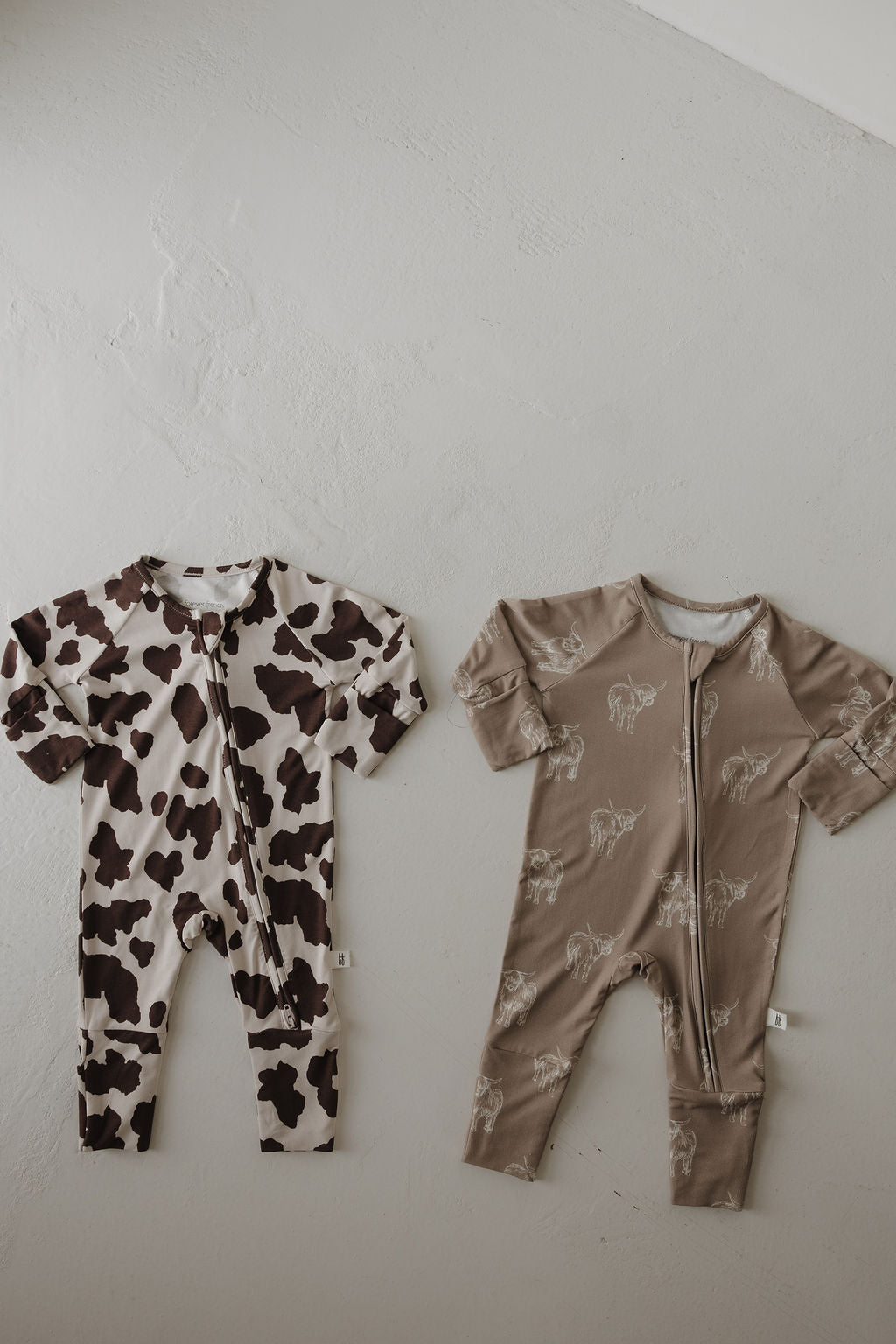 虎*e様 Maurice Malone チェーンオーバーオール　ベージュ　生成り Bamboo Zip Pajamas | Moo! – forever french baby