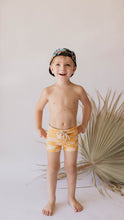 Load image into Gallery viewer, Sunny Checker | Euro Swim Short