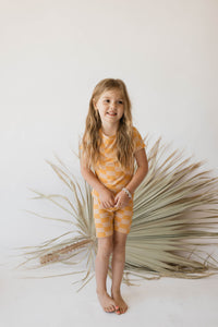 Sunny Checker | Bamboo Short Set