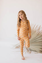Load image into Gallery viewer, Sunny Checker | Bamboo Two Piece Pajama
