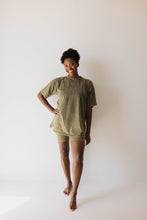 Load image into Gallery viewer, Olive | Washed Women’s Short Set