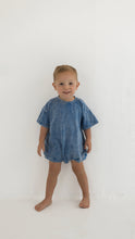 Load image into Gallery viewer, Ocean | Washed Romper