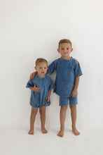 Load image into Gallery viewer, Ocean | Washed Child Short Set