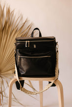 Load image into Gallery viewer, Black | Forever French Diaper Bag