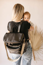 Load image into Gallery viewer, Black | Forever French Diaper Bag