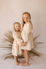 Load image into Gallery viewer, Cream | Muslin Long Sleeve Dress