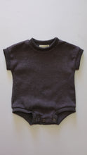 Load image into Gallery viewer, Grape Soda | Short Sleeve Waffle Romper
