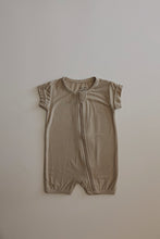 Load image into Gallery viewer, Oatmeal | Bamboo Zip Shortie