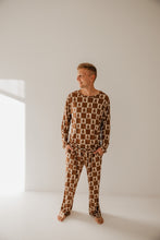 Load image into Gallery viewer, Gingerbread Checkerboard  | Family Bamboo Pajama Collection