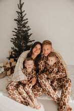 Load image into Gallery viewer, Gingerbread Checkerboard  | Family Bamboo Pajama Collection