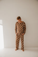 Load image into Gallery viewer, Gingerbread Checkerboard  | Family Bamboo Pajama Collection