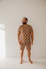 Load image into Gallery viewer, Gingerbread Checkerboard  | Family Bamboo Pajama Collection