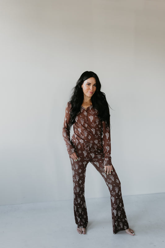 Women's Bamboo Pajamas | Minty x ff Desert Dreams