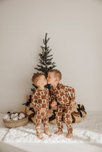 Load image into Gallery viewer, Gingerbread Checkerboard  | Family Bamboo Pajama Collection