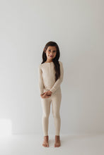 Load image into Gallery viewer, Golden Gingham |Two Piece Bamboo Pajamas