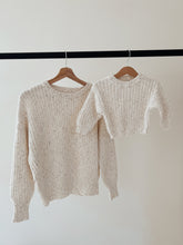 Load image into Gallery viewer, Wheat Confetti | Adult Knit Sweater