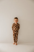 Load image into Gallery viewer, Gingerbread Checkerboard  | Family Bamboo Pajama Collection