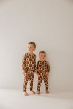 Load image into Gallery viewer, Gingerbread Checkerboard  | Family Bamboo Pajama Collection