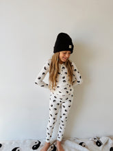 Load image into Gallery viewer, Black &amp; White Yin Yang | Two Piece Bamboo Pajamas