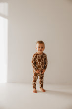 Load image into Gallery viewer, Gingerbread Checkerboard  | Family Bamboo Pajama Collection