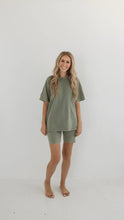 Load image into Gallery viewer, Sage | Washed Women&#39;s Short Set