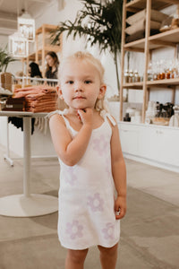 Purple Daisy | Knit Dress