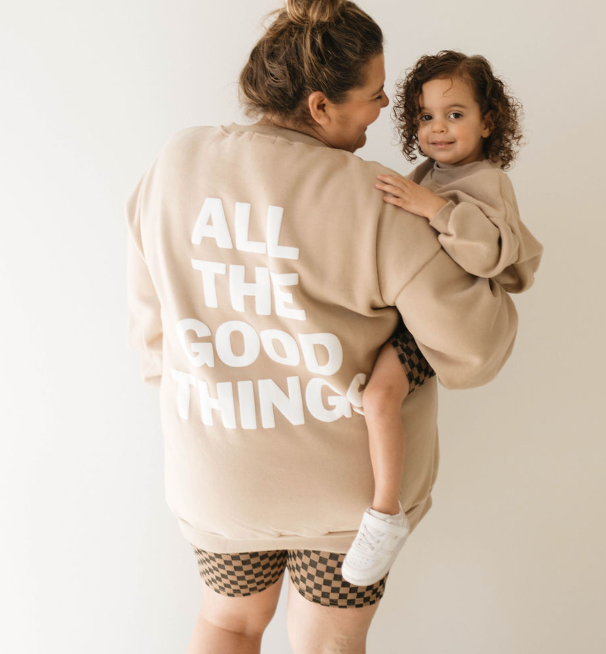 All The Good Things  Adult Sweatshirt – forever french baby