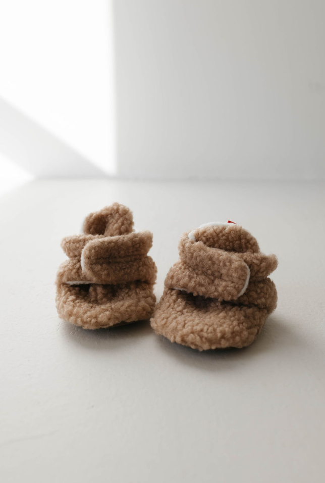 Sherpa Baby Booties