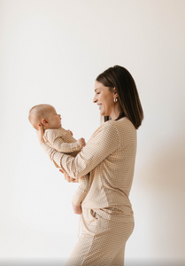 Golden Gingham | Women's Bamboo Pajamas