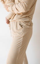 Load image into Gallery viewer, Golden Gingham | Women&#39;s Bamboo Pajamas