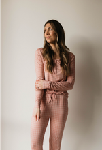 Load image into Gallery viewer, Cotton Candy Grid | Women&#39;s Bamboo Pajamas