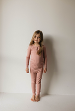 Load image into Gallery viewer, Cotton Candy Grid | Two Piece Bamboo Pajamas