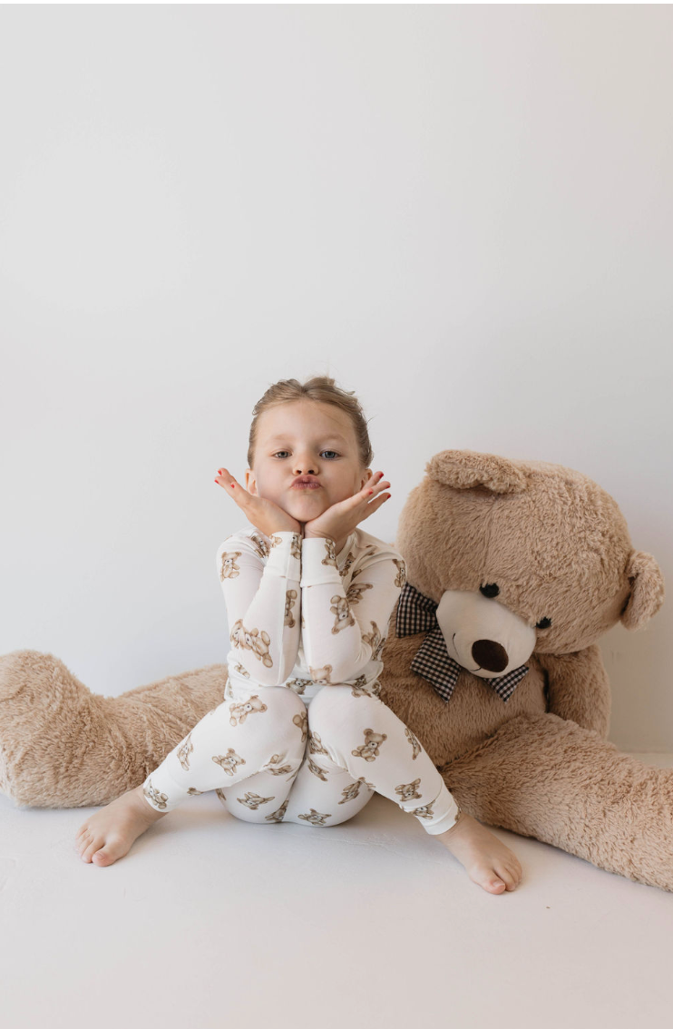 Two Piece Bamboo Pajamas | Kendy x FF Bears