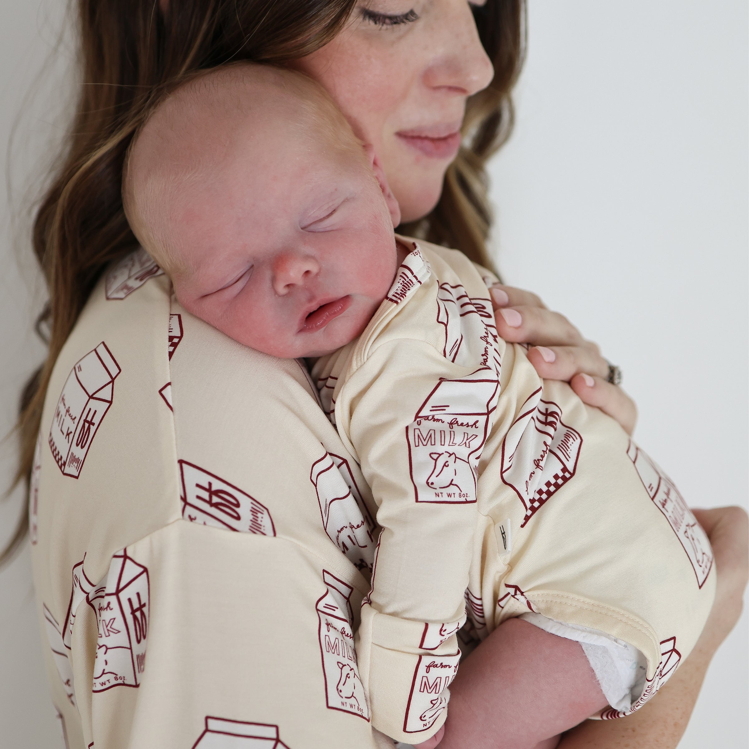 Women's Boxy Tee Lounge Set | Milk – forever french baby