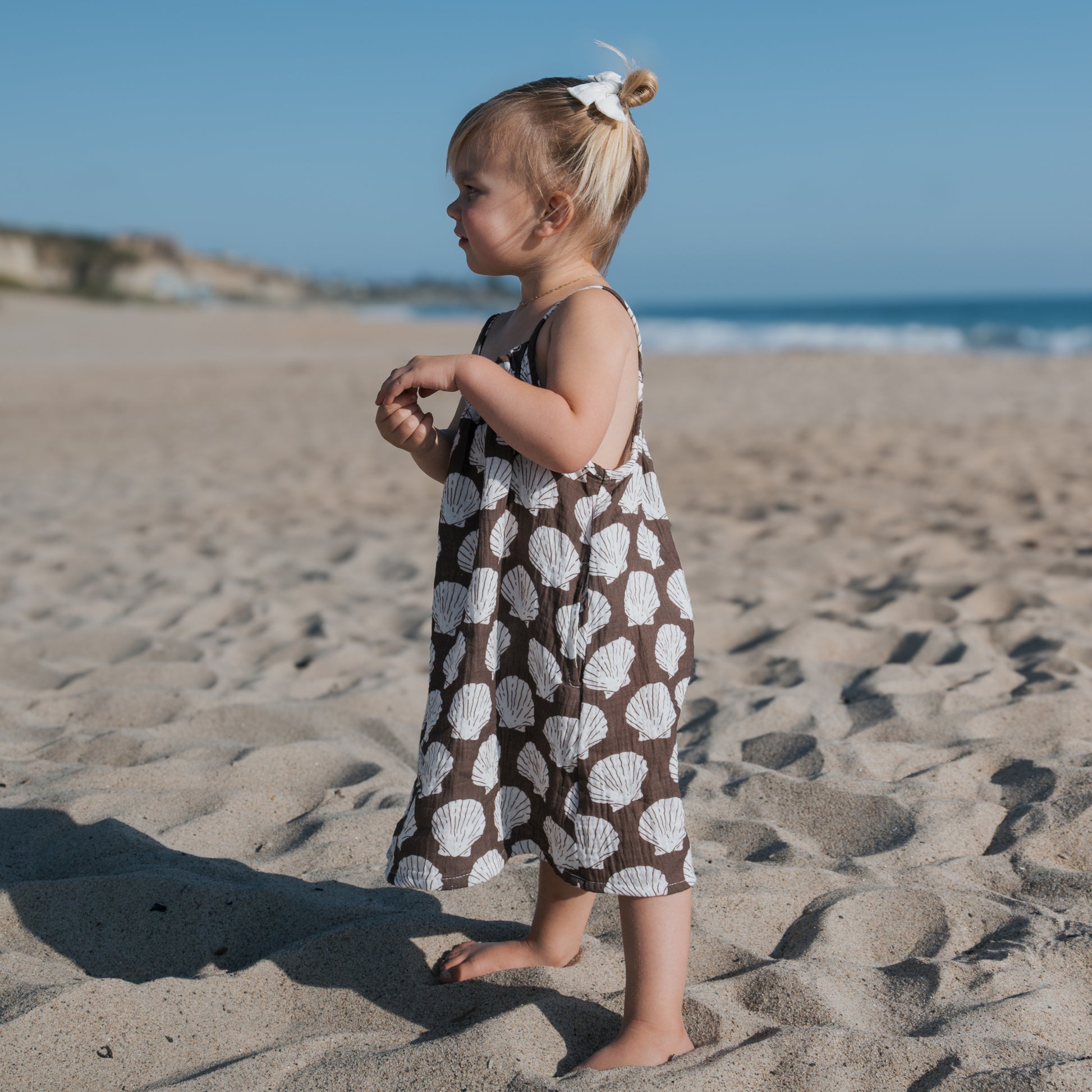 Child Muslin Sleeveless Dress
