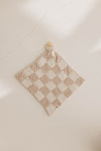 Load image into Gallery viewer, Taupe &amp; White Checkered | Lovey