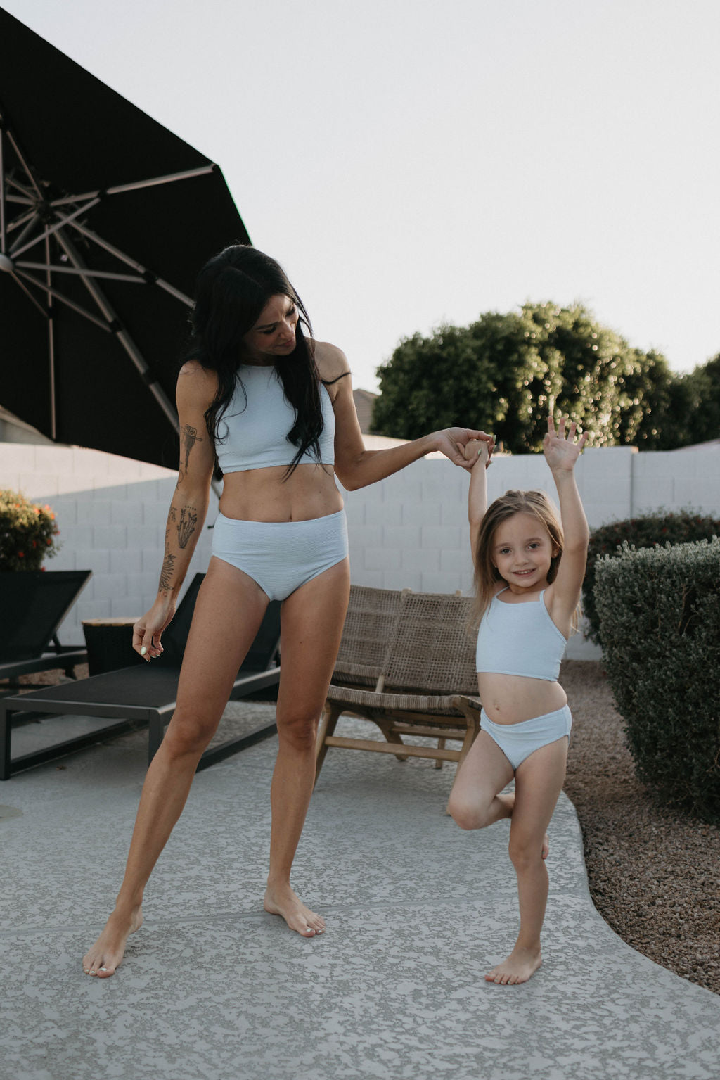 Two Piece Girls Swim Suit | Shoreline