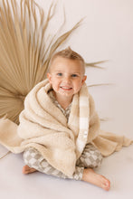 Load image into Gallery viewer, Goldie Gingham | Plush Blanket