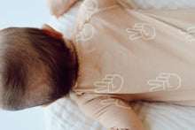 Load image into Gallery viewer, Peace Sign | Bamboo Zip Pajama