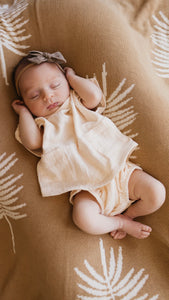 Cream | Muslin Bloomer Set