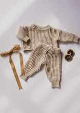 Load image into Gallery viewer, Knit Sweater - Wheat Confetti